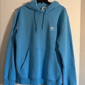 Adidas Men's Sky Blue Hoodie
